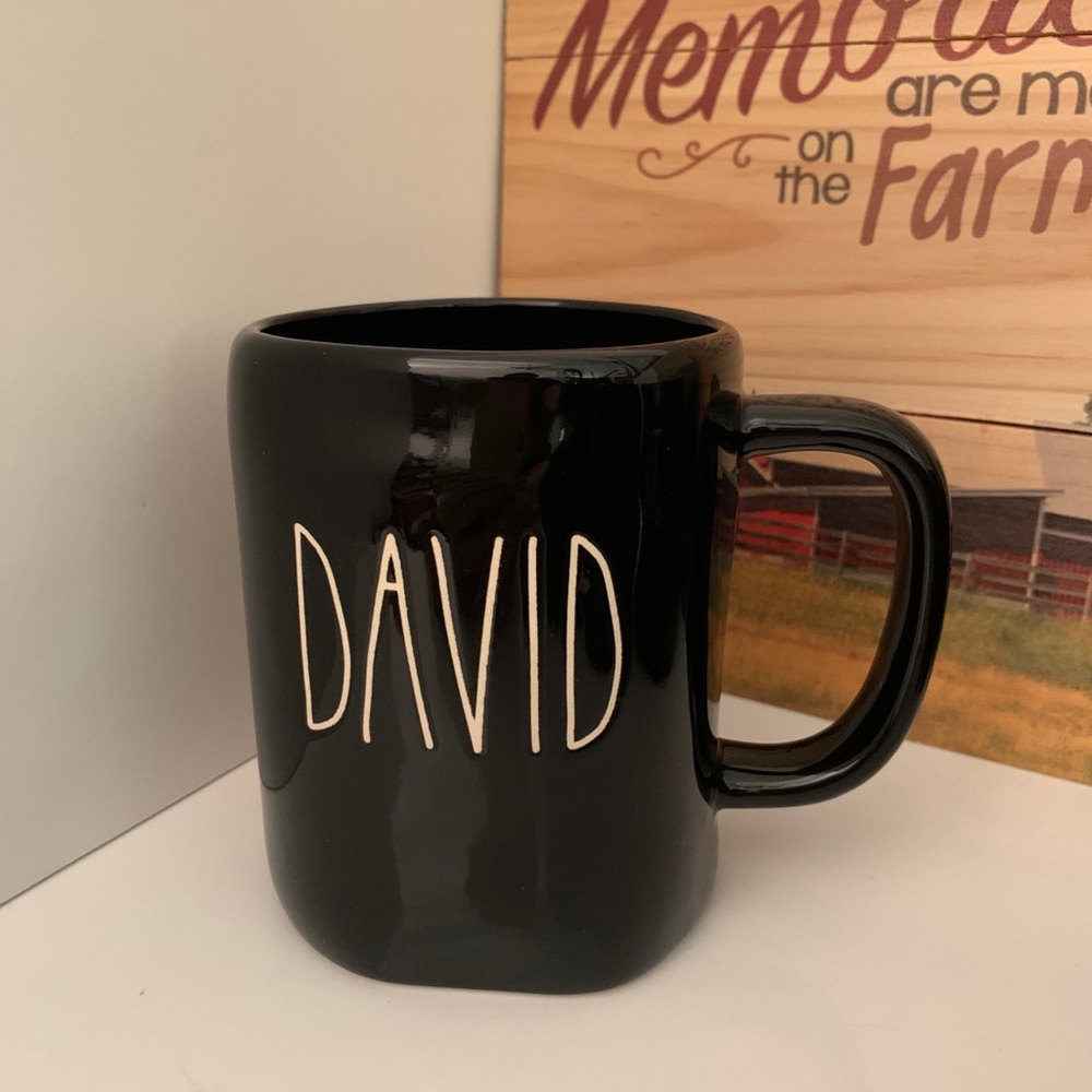 Rae Dunn DAVID mug.